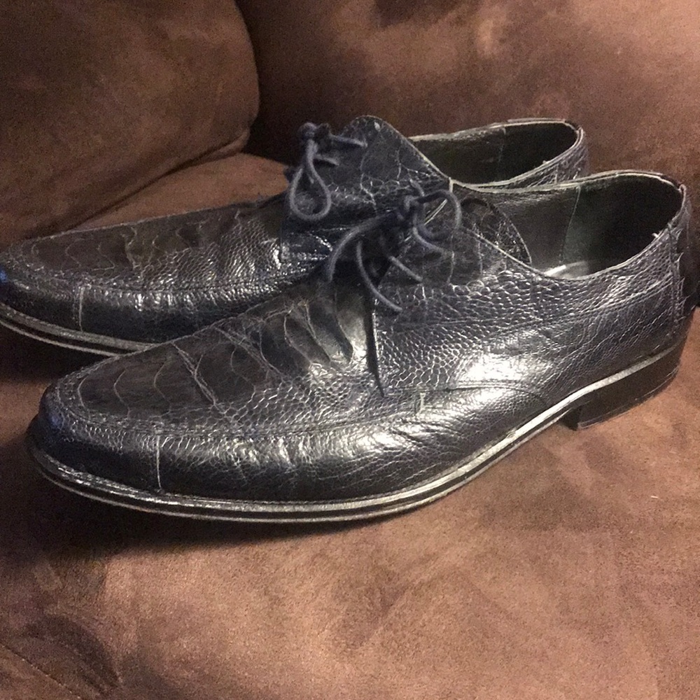 COPY - Genuine Ostrich Skin Shoes